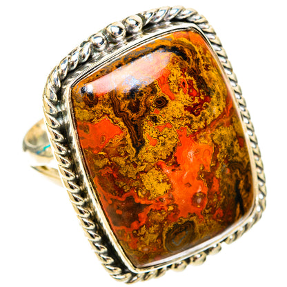 Moroccan Agate Rings handcrafted by Ana Silver Co - RING119979 - Photo 2