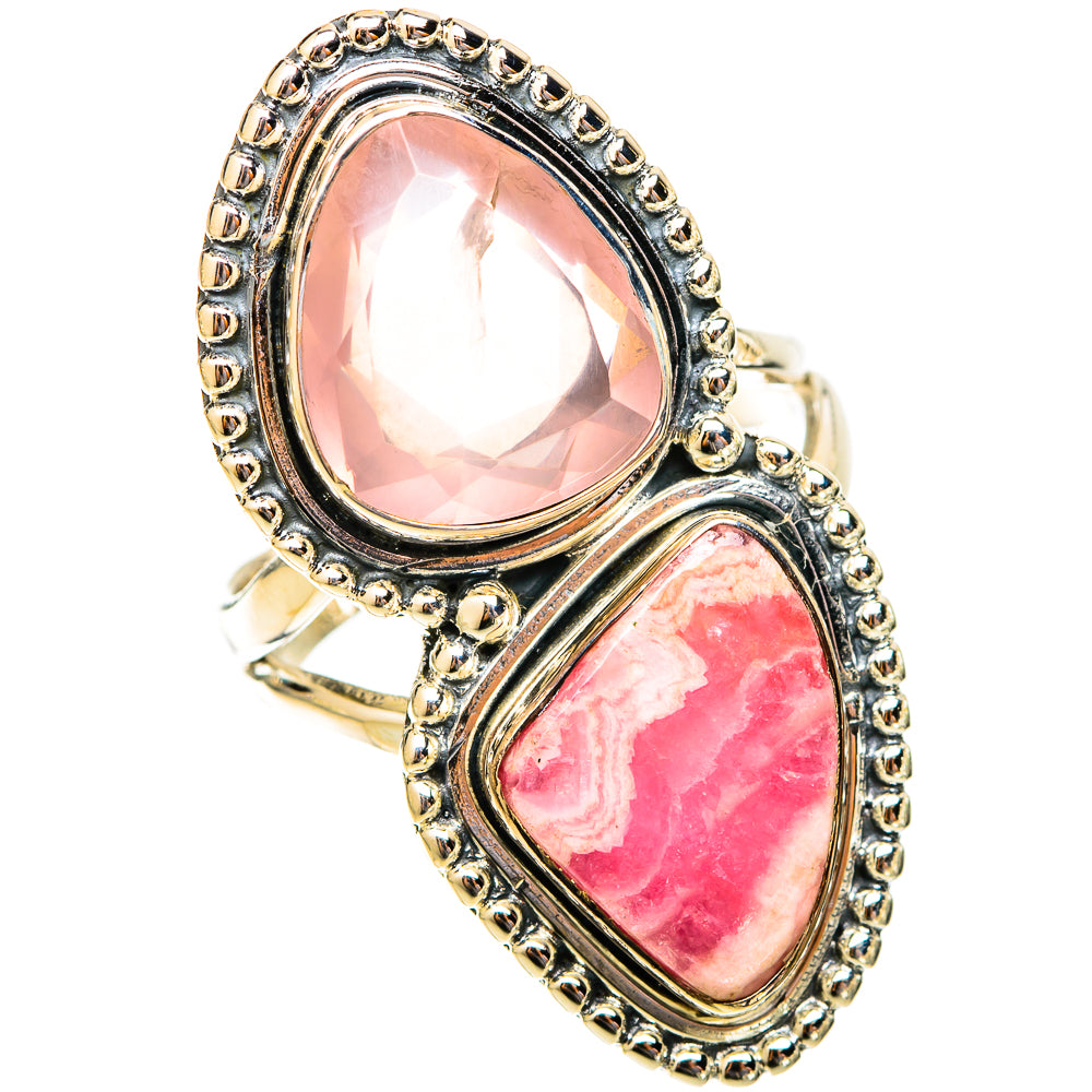 Rhodochrosite Rings handcrafted by Ana Silver Co - RING119987 - Photo 2
