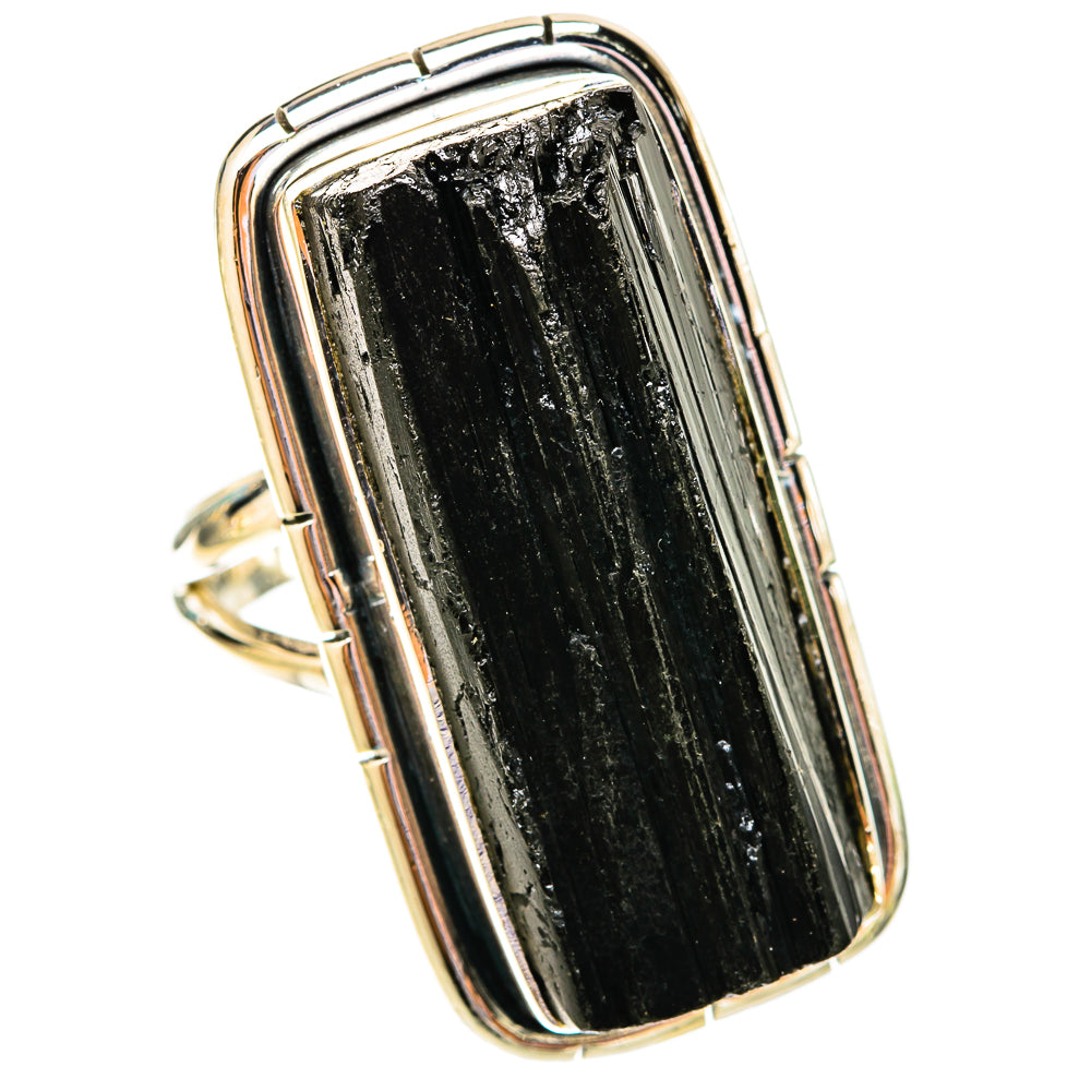 Tektite Rings handcrafted by Ana Silver Co - RING119997 - Photo 2