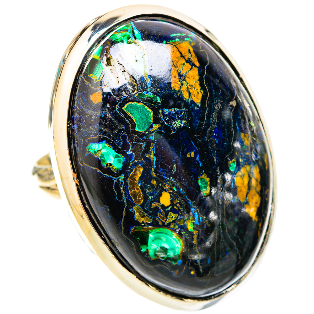 Azurite Rings handcrafted by Ana Silver Co - RING120010 - Photo 2