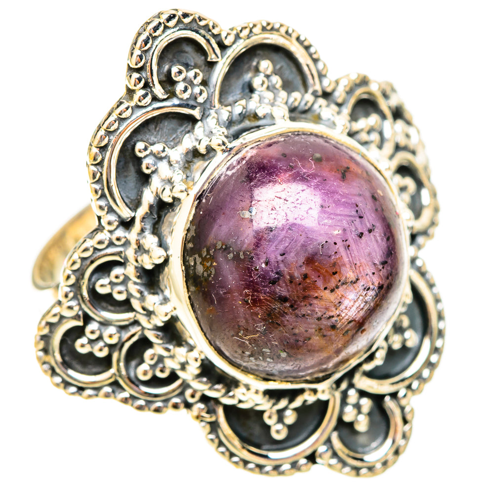 Star Ruby Rings handcrafted by Ana Silver Co - RING120046 - Photo 2
