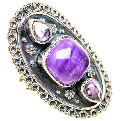 Amethyst Rings handcrafted by Ana Silver Co - RING120048 - Photo 2