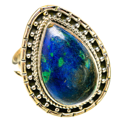 Azurite Rings handcrafted by Ana Silver Co - RING120072 - Photo 2