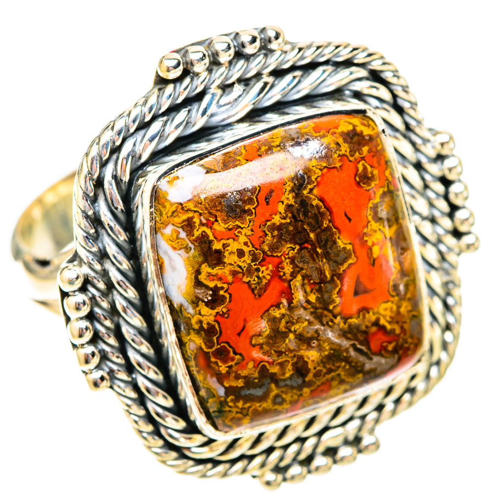 Moroccan Jasper Rings handcrafted by Ana Silver Co - RING120091 - Photo 2
