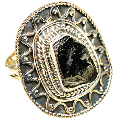 Shungite Rings handcrafted by Ana Silver Co - RING120100 - Photo 2