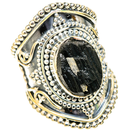 Tektite Rings handcrafted by Ana Silver Co - RING120104 - Photo 2