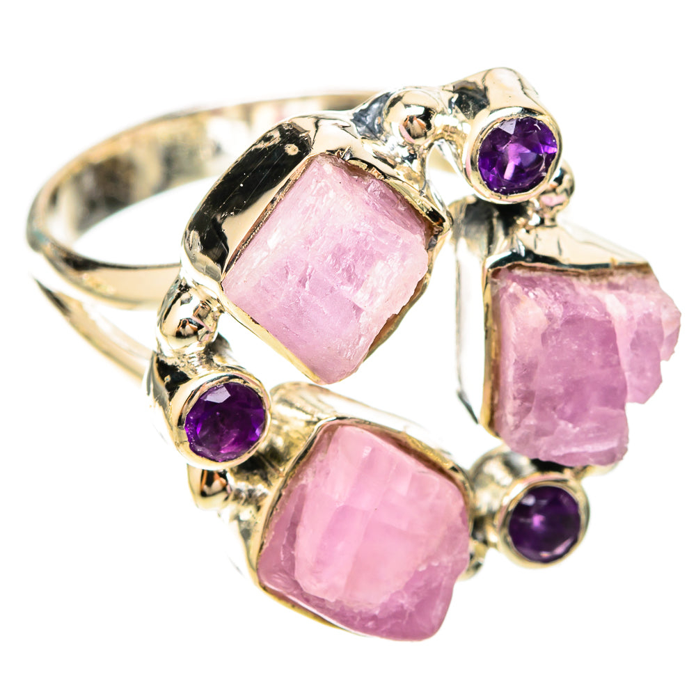 Kunzite Rings handcrafted by Ana Silver Co - RING120126 - Photo 2