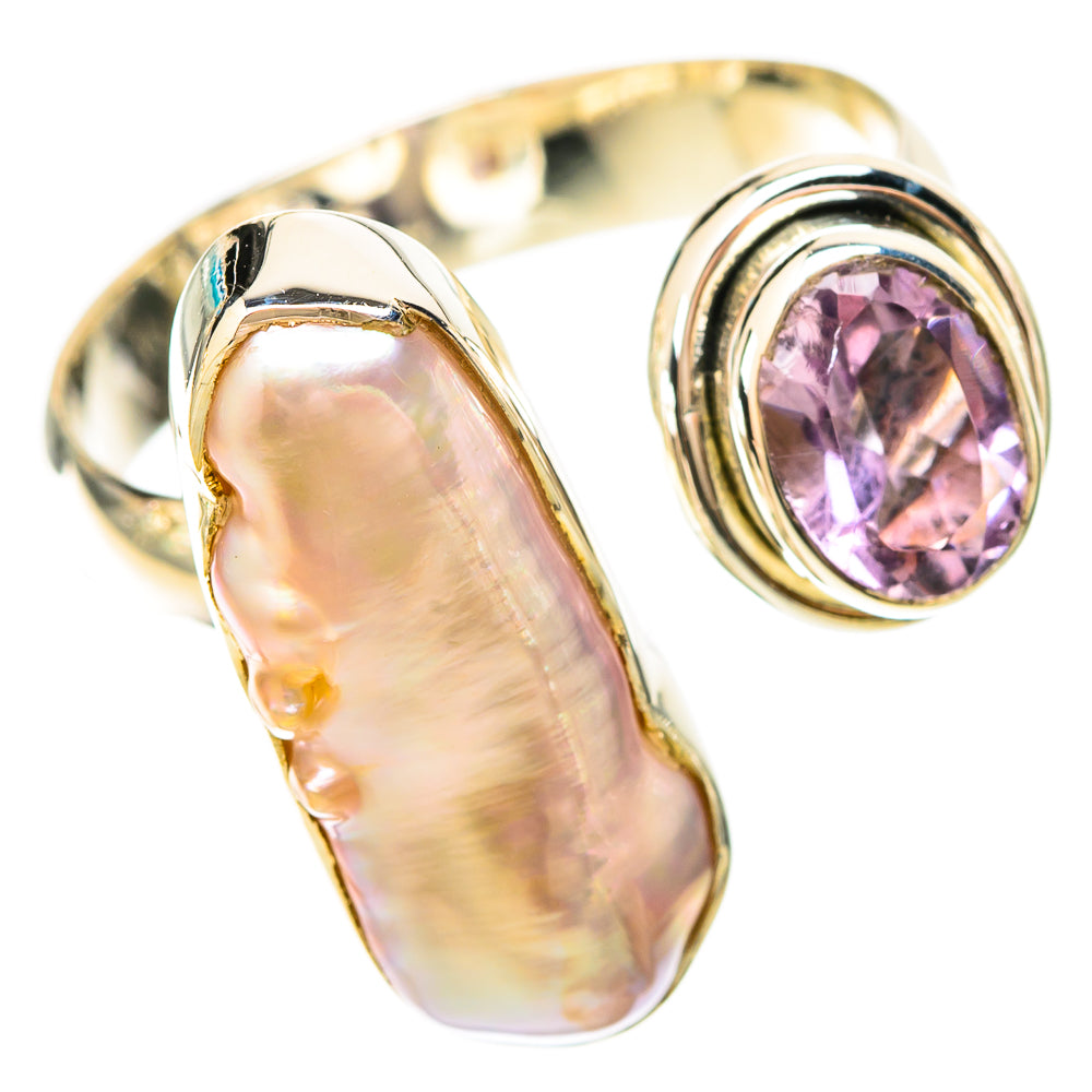 Mother Of Pearl Rings handcrafted by Ana Silver Co - RING120135 - Photo 2