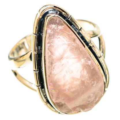 Rose Quartz Rings handcrafted by Ana Silver Co - RING120160 - Photo 2