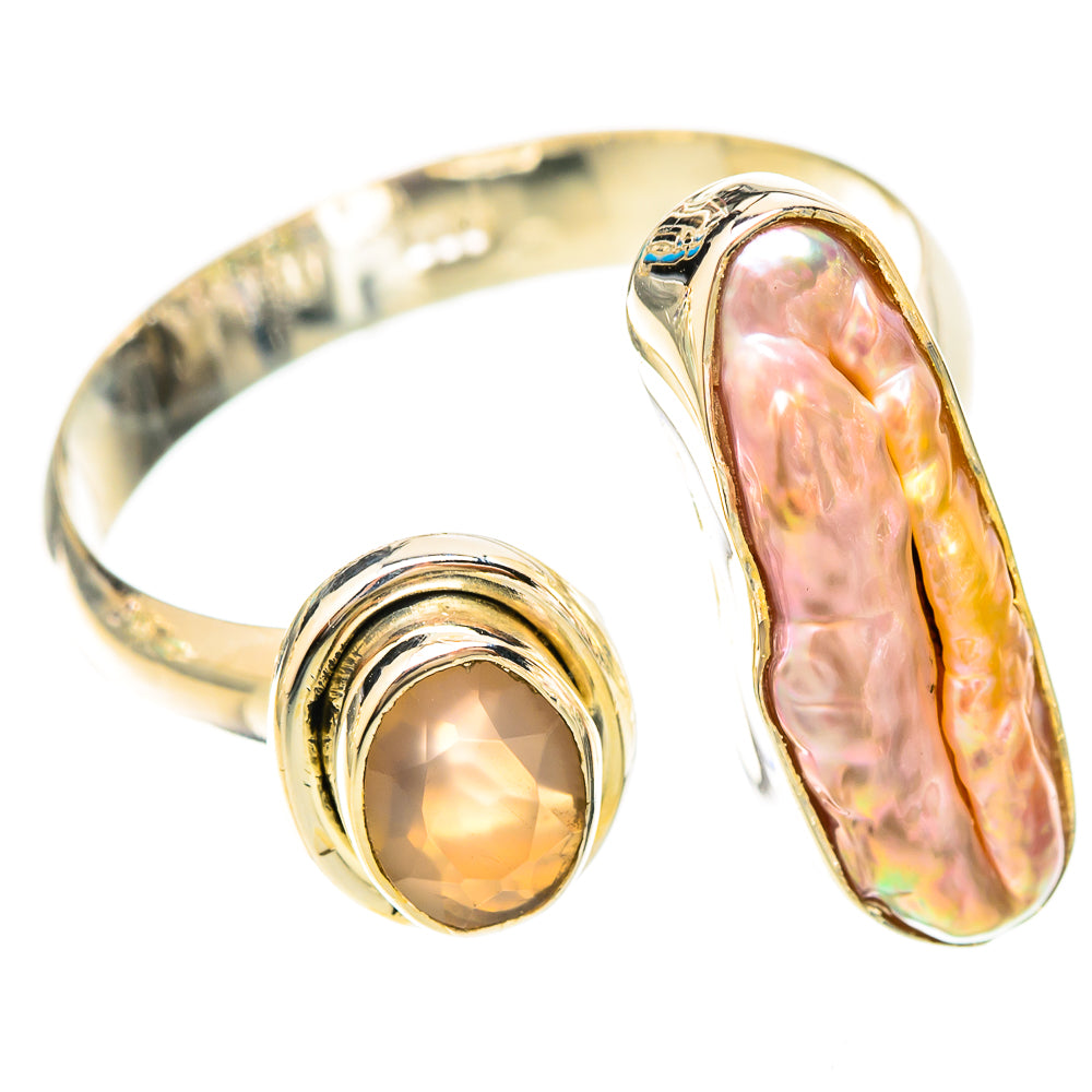 Mother Of Pearl Rings handcrafted by Ana Silver Co - RING120171 - Photo 2