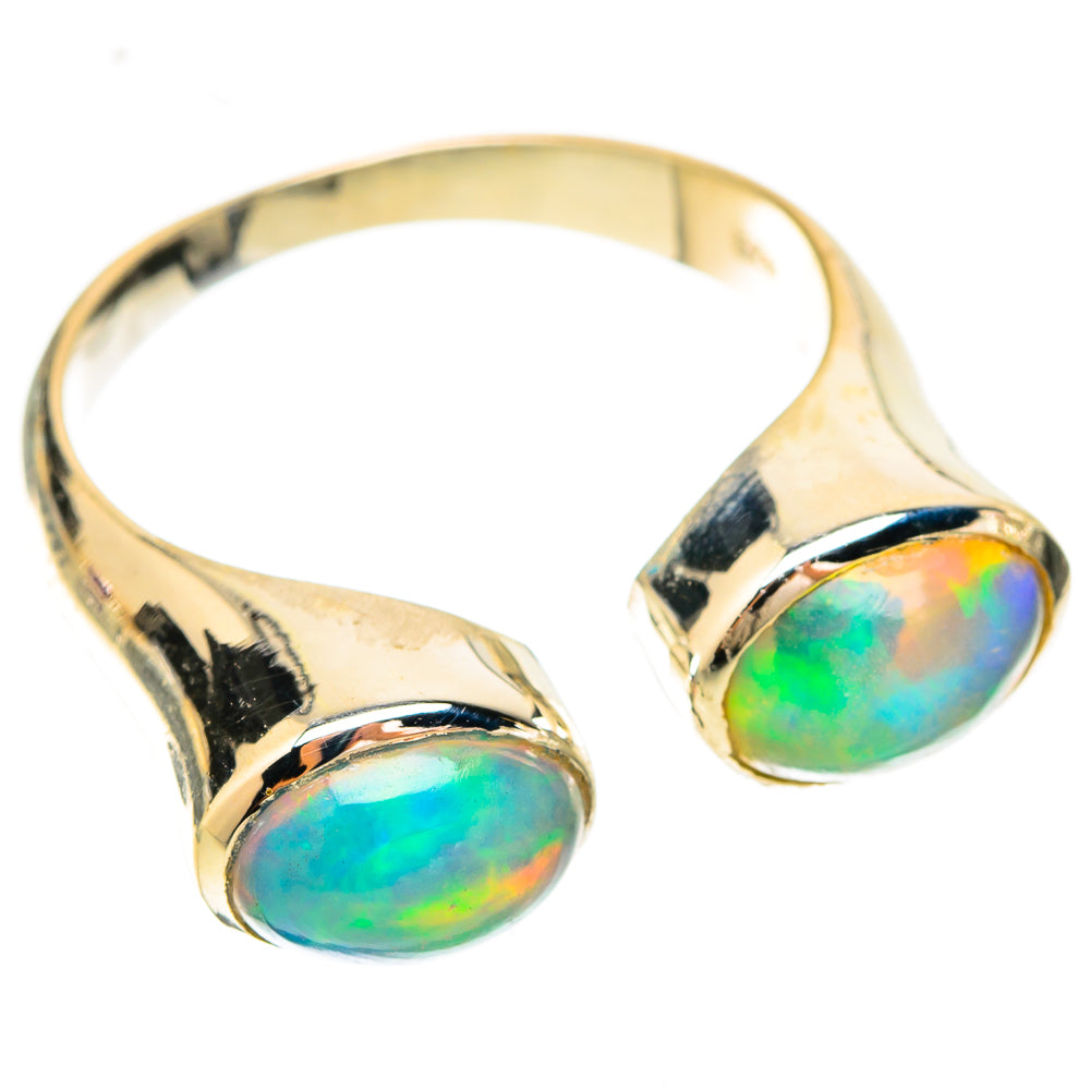 Ethiopian Opal Rings handcrafted by Ana Silver Co - RING120174 - Photo 2
