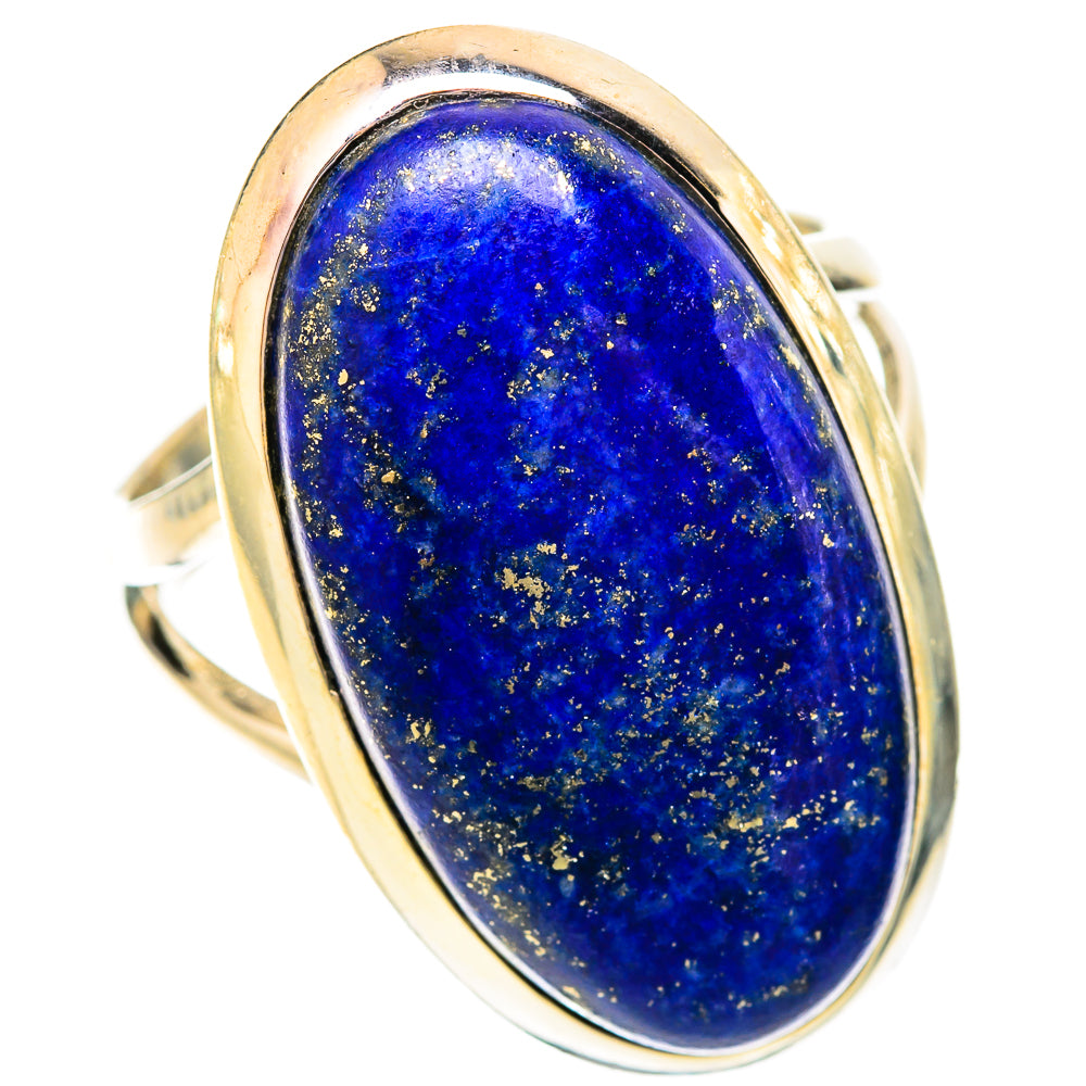 Lapis Lazuli Rings handcrafted by Ana Silver Co - RING120179 - Photo 2