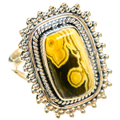 Ocean Jasper Rings handcrafted by Ana Silver Co - RING120181 - Photo 2