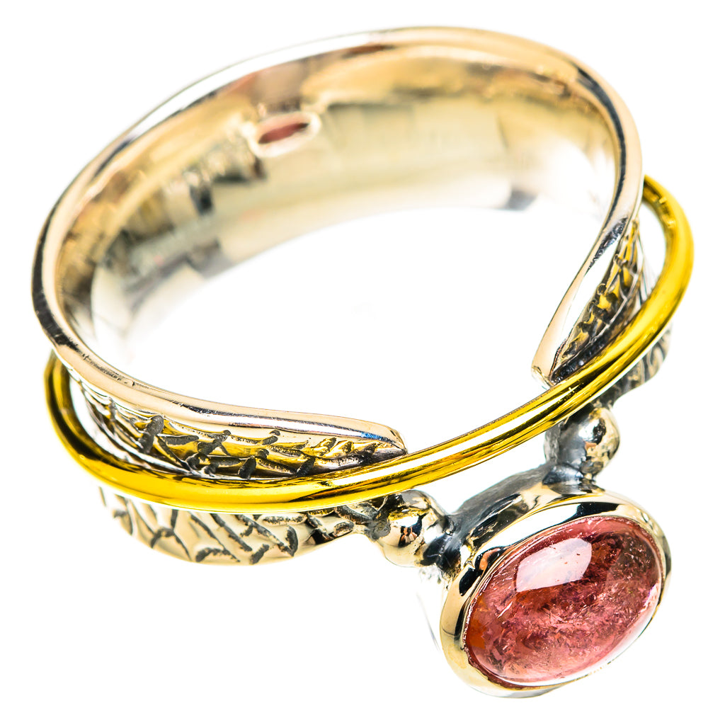 Pink Tourmaline Rings handcrafted by Ana Silver Co - RING120193 - Photo 2