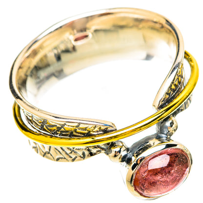 Pink Tourmaline Rings handcrafted by Ana Silver Co - RING120193 - Photo 2