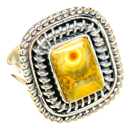 Ocean Jasper Rings handcrafted by Ana Silver Co - RING120218 - Photo 2