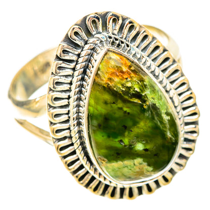 Rainforest Jasper Rings handcrafted by Ana Silver Co - RING120249 - Photo 2