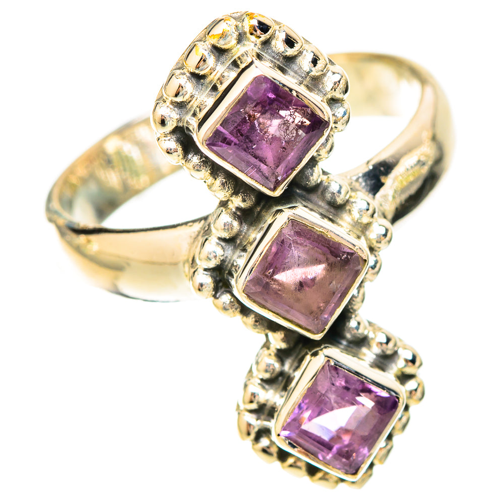 Amethyst Rings handcrafted by Ana Silver Co - RING120262 - Photo 2
