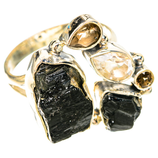 Tektite Rings handcrafted by Ana Silver Co - RING120264 - Photo 2