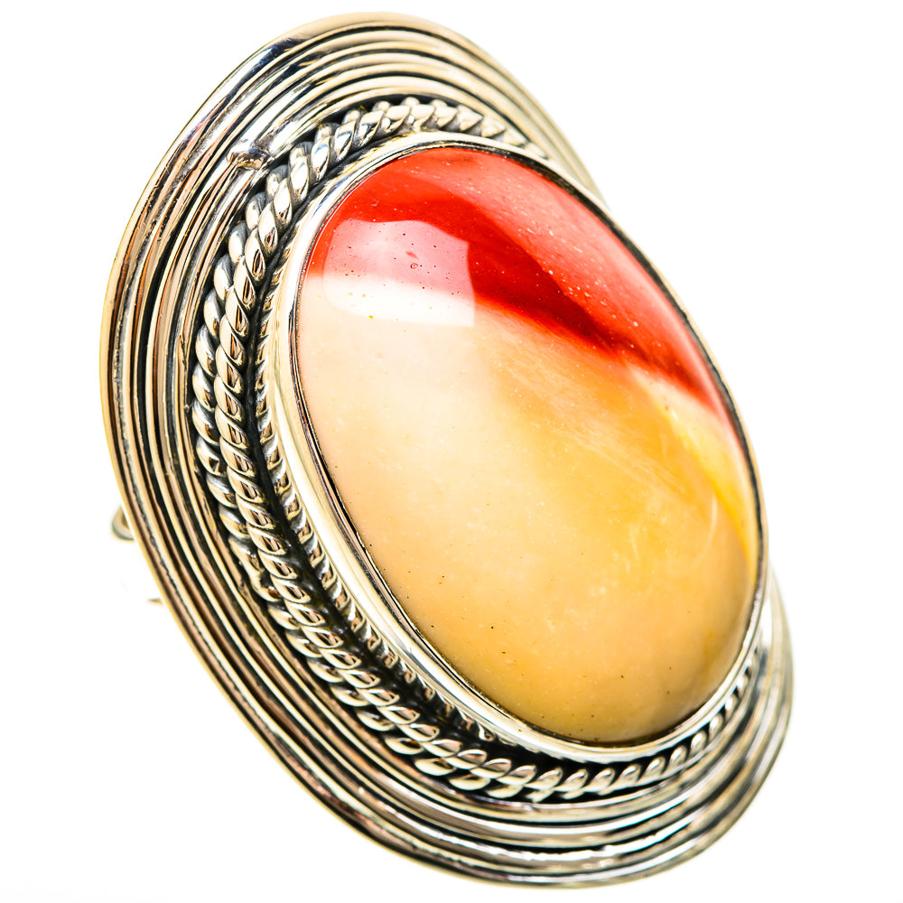 Mookaite Rings handcrafted by Ana Silver Co - RING120293 - Photo 2
