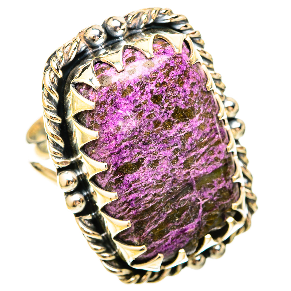 Stichtite Rings handcrafted by Ana Silver Co - RING120301 - Photo 2