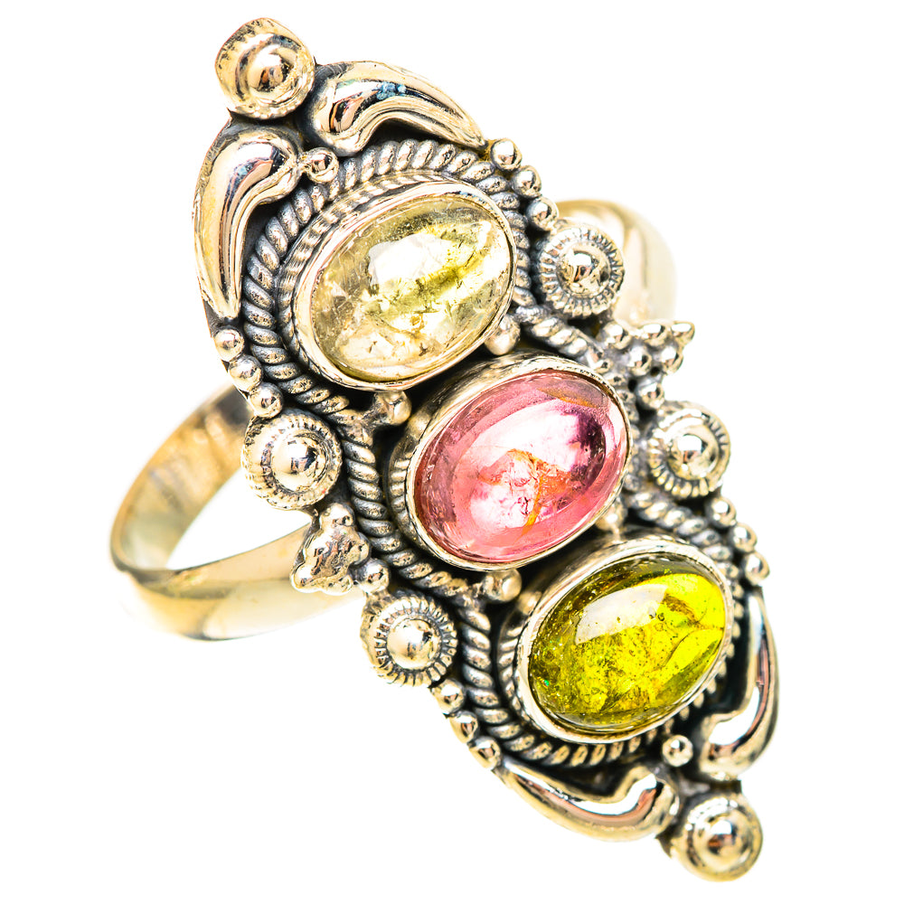 Ethiopian Opal Rings handcrafted by Ana Silver Co - RING120320 - Photo 2
