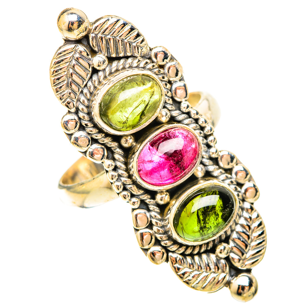 Ethiopian Opal Rings handcrafted by Ana Silver Co - RING120321 - Photo 2