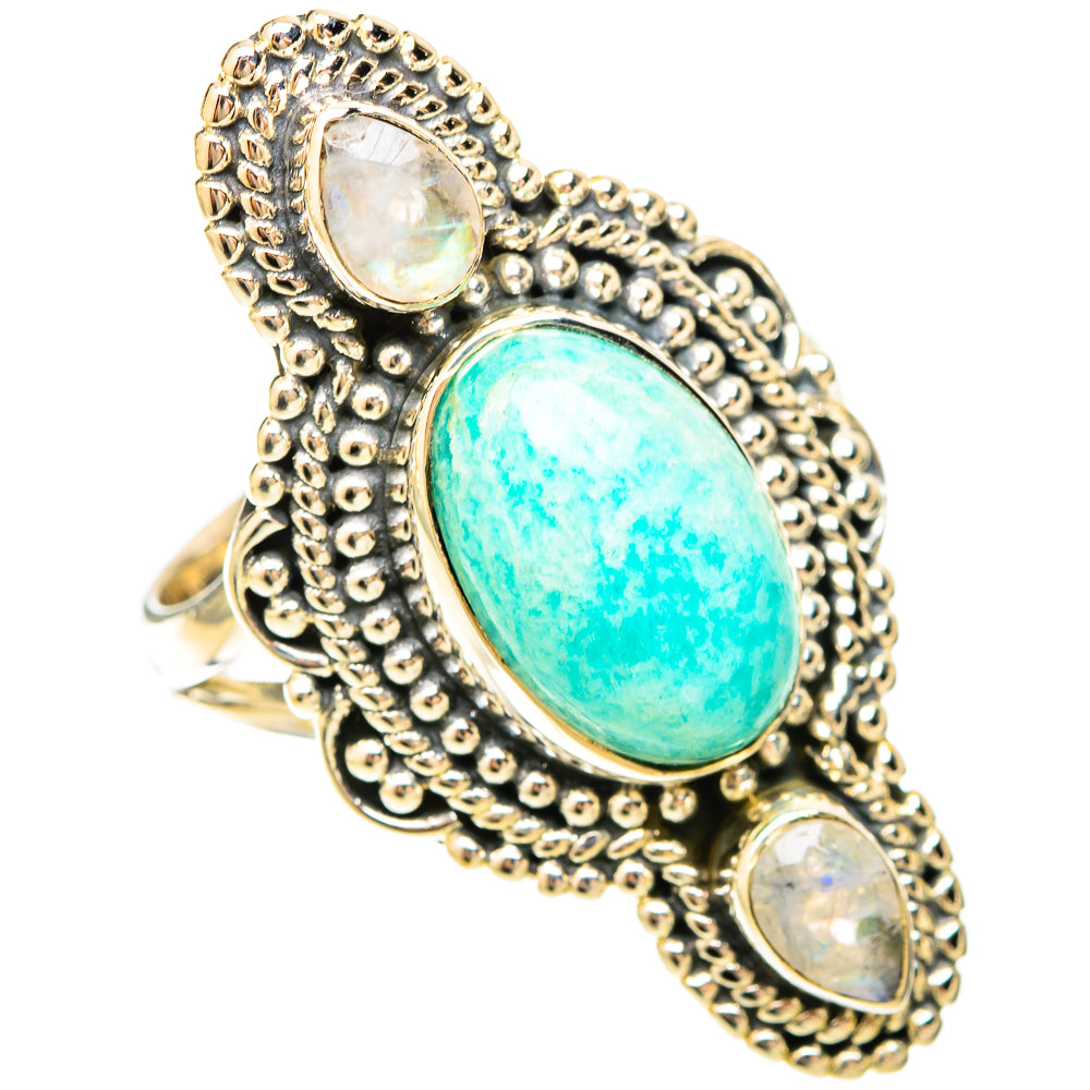 Larimar Rings handcrafted by Ana Silver Co - RING120338 - Photo 2