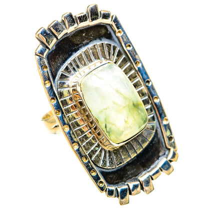 Prehnite Rings handcrafted by Ana Silver Co - RING120345 - Photo 2
