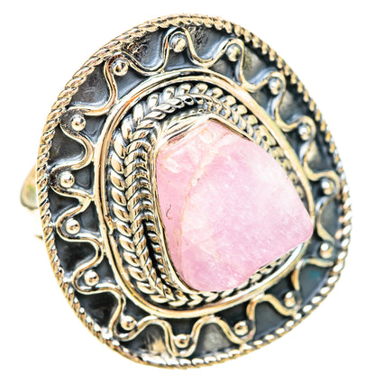 Rose Quartz Rings handcrafted by Ana Silver Co - RING120352 - Photo 2