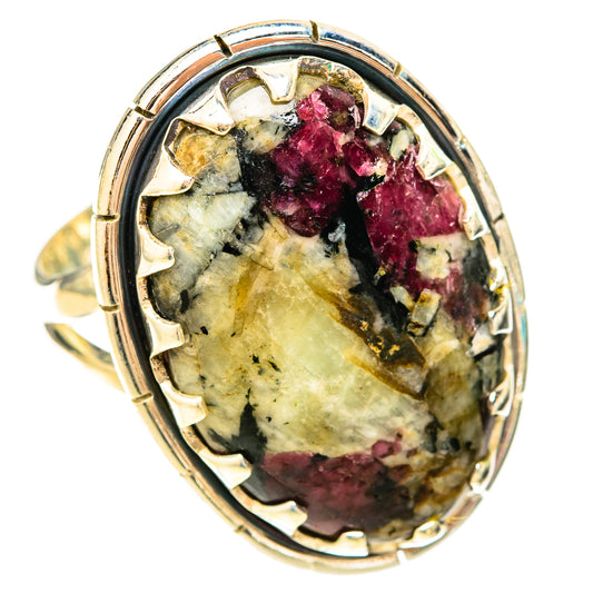 Russian Eudialyte Rings handcrafted by Ana Silver Co - RING120354 - Photo 2