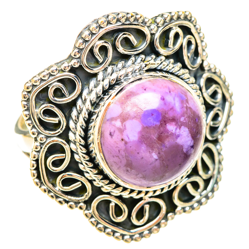 Phosphosiderite Rings handcrafted by Ana Silver Co - RING120356 - Photo 2