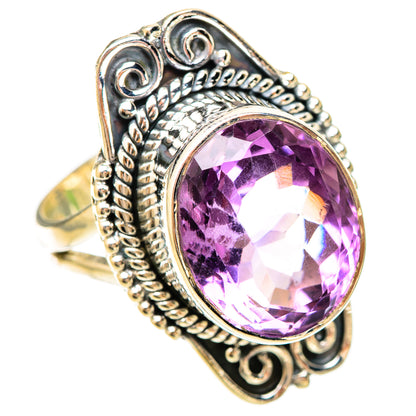 Amethyst Rings handcrafted by Ana Silver Co - RING120358 - Photo 2