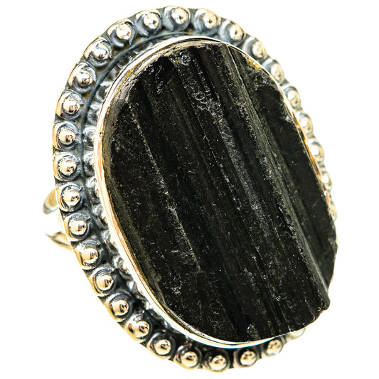 Tektite Rings handcrafted by Ana Silver Co - RING120361 - Photo 2