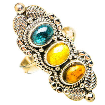 Ethiopian Opal Rings handcrafted by Ana Silver Co - RING120371 - Photo 2