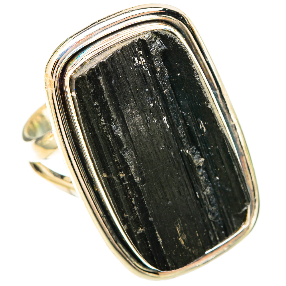 Tektite Rings handcrafted by Ana Silver Co - RING120399 - Photo 2