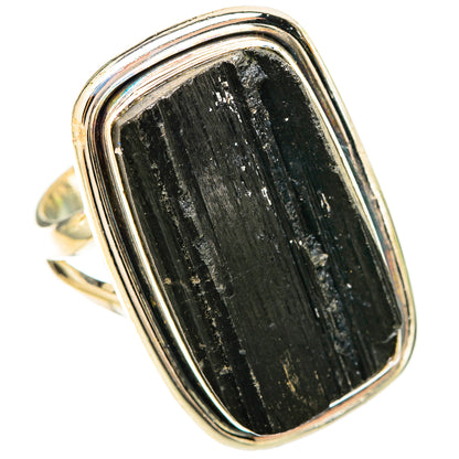 Tektite Rings handcrafted by Ana Silver Co - RING120399 - Photo 2