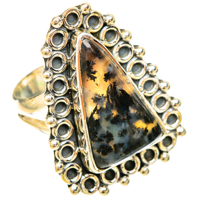 Dendritic Opal Rings handcrafted by Ana Silver Co - RING120400 - Photo 2