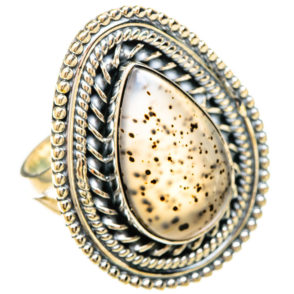 Montana Agate Rings handcrafted by Ana Silver Co - RING120408 - Photo 2