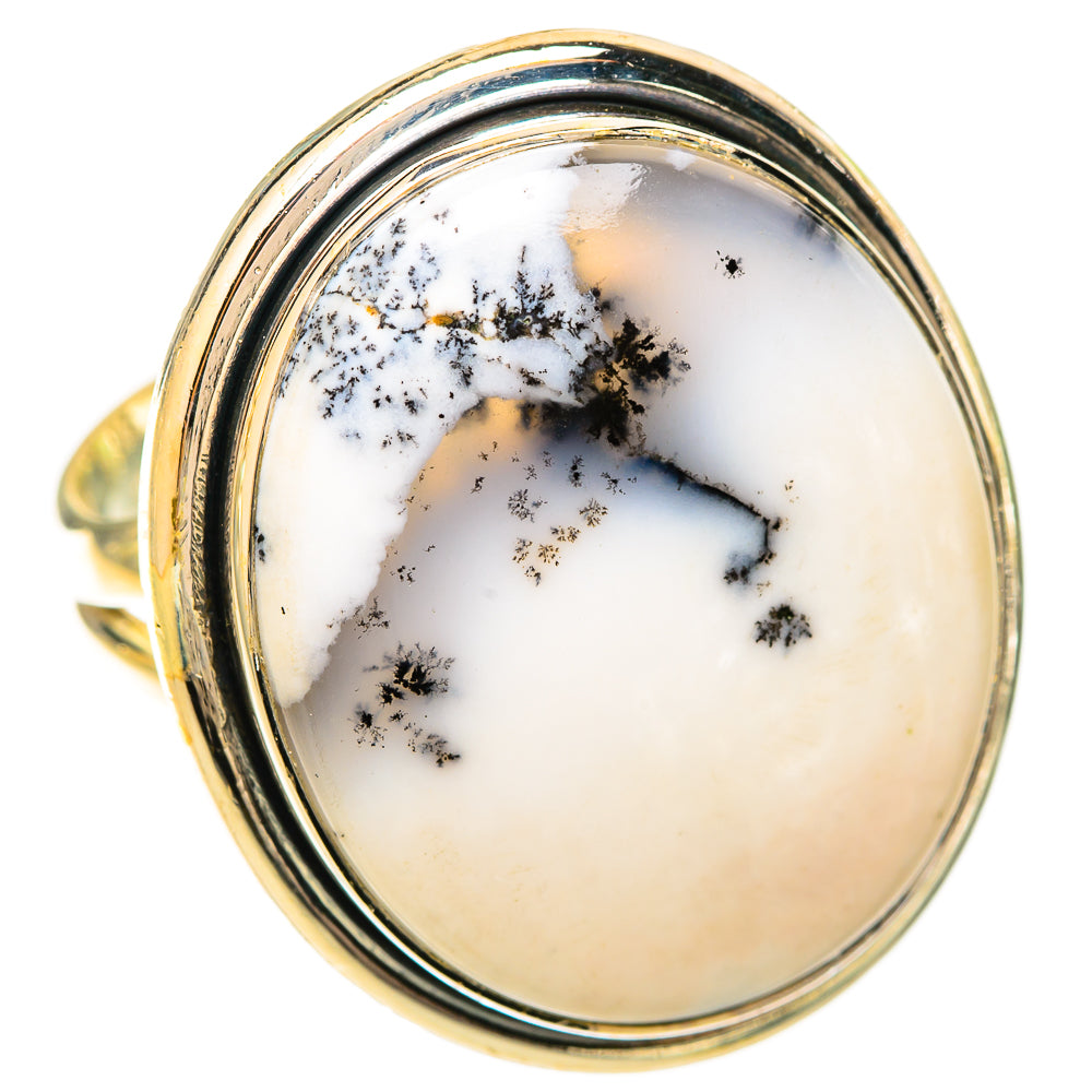 Dendritic Opal Rings handcrafted by Ana Silver Co - RING120410 - Photo 2