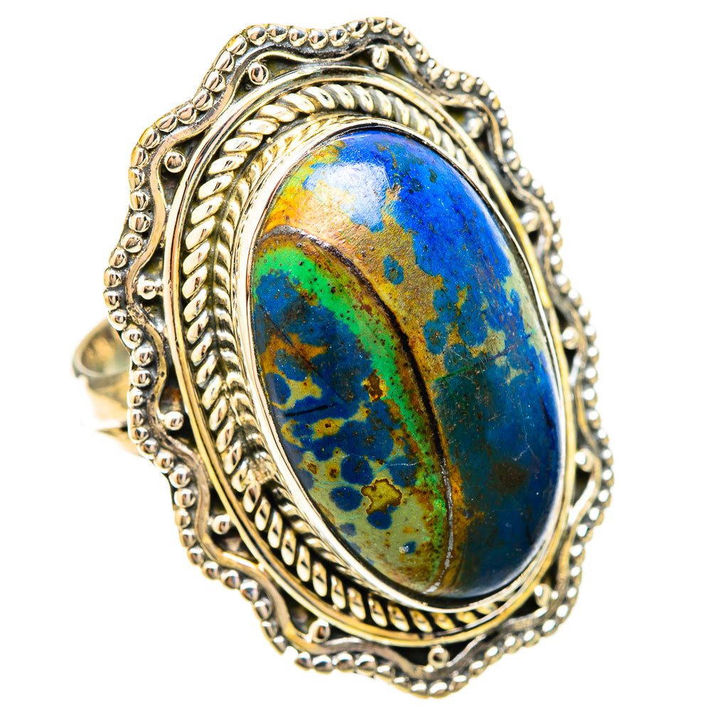 Azurite Rings handcrafted by Ana Silver Co - RING120414 - Photo 2