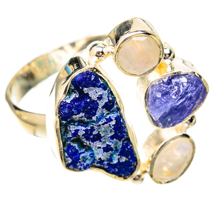 Azurite Rings handcrafted by Ana Silver Co - RING120424 - Photo 2