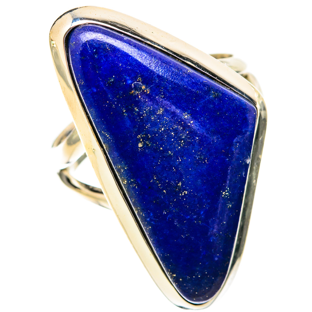 Lapis Lazuli Rings handcrafted by Ana Silver Co - RING120429 - Photo 2