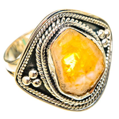 Citrine Rings handcrafted by Ana Silver Co - RING120440 - Photo 2