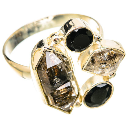 Herkimer Diamond Rings handcrafted by Ana Silver Co - RING120450 - Photo 2