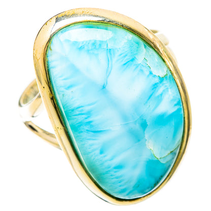 Larimar Rings handcrafted by Ana Silver Co - RING120465 - Photo 2