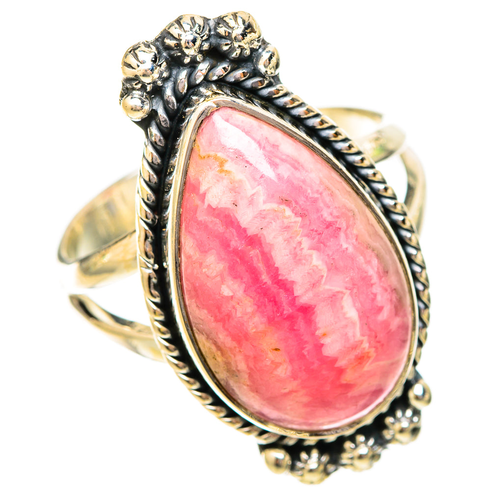 Rhodochrosite Rings handcrafted by Ana Silver Co - RING120480 - Photo 2