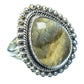 Labradorite Rings handcrafted by Ana Silver Co - RING12049