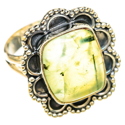 Prehnite Rings handcrafted by Ana Silver Co - RING120505 - Photo 2