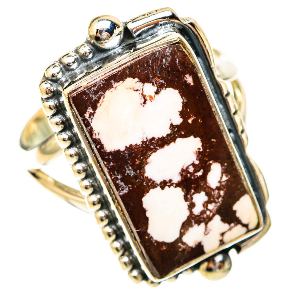 Wild Horse Jasper Rings handcrafted by Ana Silver Co - RING120511 - Photo 2
